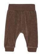Fixoni Pants Velour Brun
