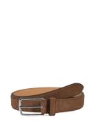Howard London Suede Leather Belt Jack Beige