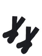 FUB 2-Pack Knee Stockings Marinblå