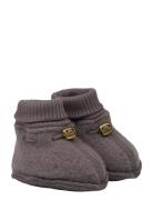 Mikk-line Wool Footies Grå