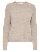 ONLY Onllolli L/S Pullover Knt Noos Beige