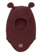 Mikk-line Wool Fullface W Ears Burgundy