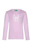 United Colors Of Benetton T-Shirt L/S Lila