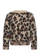 The New Tnpamilla Jacquard Pullover Brun