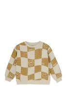 Daily 7 Over D Sweater Alloverprint Multi/patterned