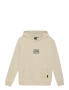 Indian Blue Jeans Hoodie Badge Beige