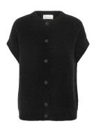 My Essential Wardrobe Sivamw Os Knit Cardigan Svart
