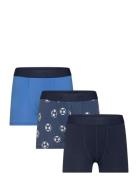 Name It Nkmboxer 3P Dark Denim Football Noos Multi/patterned