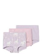 Name It Nmftights 3P Pastel Lilac Horse Noos Rosa
