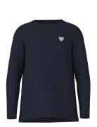 Name It Nkfvioline Ls Loose Top Noos Marinblå