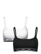 HUGO Twin Bralette Stripe Vit