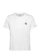 GANT Reg G Badge Ss T-Shirt Vit