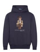 Polo Ralph Lauren Polo Bear Fleece Hoodie Marinblå