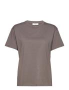 MSCH Copenhagen Mschliv Organic Logo Tee Grå