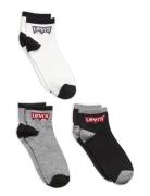 Levi's 3Q-3Pk Quarter Sock Multi/patterned