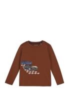 Minymo T-Shirt Ls Brun