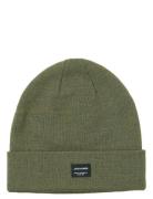 Jack & J S Jacdna Beanie Noos Khaki Green