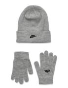 Nike Bh-Beanie Uppsättningar Grå