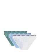 Calvin Klein Bikini 3Pk Blå