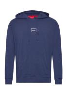 HUGO Laze Hoodie Marinblå