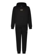 EA7 Tracksuit Svart