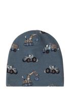 Lindex Beanie Jersey W Fleece Lining Grå