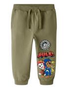 Name It Nmmsteffen Paw Nreg Swe Pants Bru Cplg Khaki Green