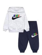 Nike T8-French Terry Pant Set Multi/patterned