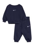 Nike F8-Fleece Pant Set Marinblå