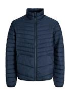 Jack & J S Jjestate Packable Puffer Collar Noos Marinblå