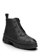 Copenhagen Studios Cph693M Grainy Leather Teddy Black Svart