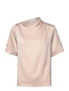 Ahlvar Gallery Lima Silk Tee Beige