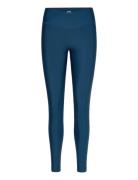 Casall Overlap High Waist Tights Blå