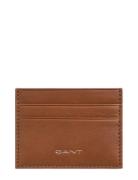 GANT Leather Card Holder Brun