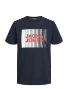 Jack & J S Jjecorp Logo Tee Play Ss O-Neck Noos Mni Marinblå
