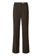 Selected Slfrita Mw Wide Pant Mel Noos Brun