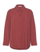 Soft Rebels Srfreedom Loose Shirt Burgundy