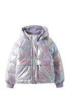 Name It Nkfmalan Puffer Jacket Foil Lila