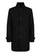 Jack & J S Jjemelton Wool Blend Coat Sn Svart
