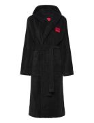 HUGO Terry_Hooded Gown Svart