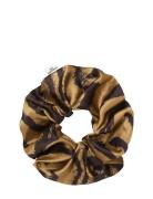 Becksöndergaard Tigarea Luster Scrunchie Brun
