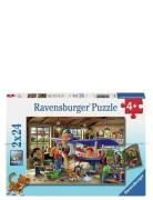 Ravensburger Airplane & Train ?Repairs 2X24P Multi/patterned