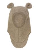 Huttelihut Balaclava Ears Wool Fleece Beige