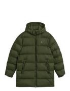 GANT Active Cloud Mid Length Jkt Grön