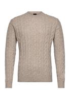 Lindbergh O-Neck Jumper / Style 7560O-Neck Jumper / Style 7560 Beige
