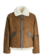 Jack & J S Jjcole Aviator Jacket Brun
