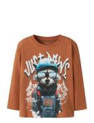 Name It Nmmolly Ls Nreg Top Box Orange