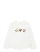 Boboli Stretch Knit T-Shirt Kräm