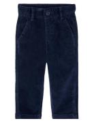 Boboli Microcorduroy Trousers Marinblå