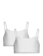 Mango Cotton Bandeau Bra Vit